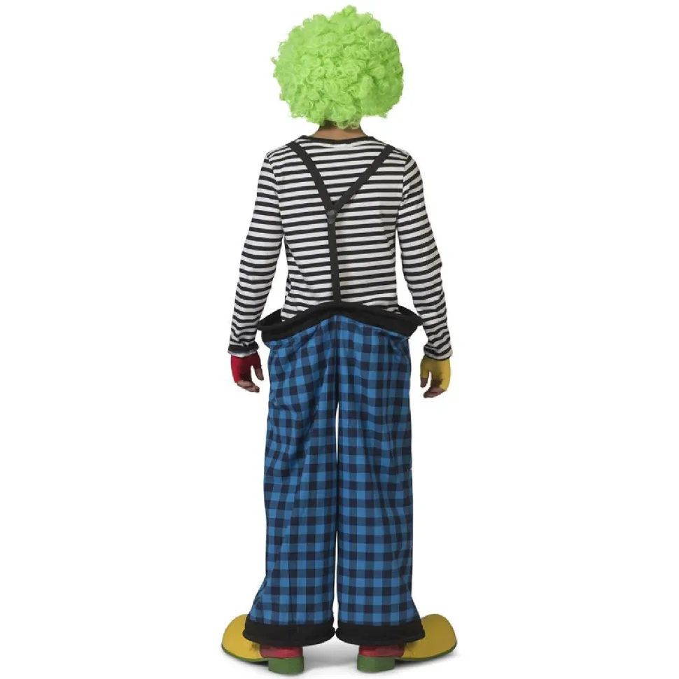 NEU Herren-Hose Clown Adrian, blau kariert, Einheitsgröße