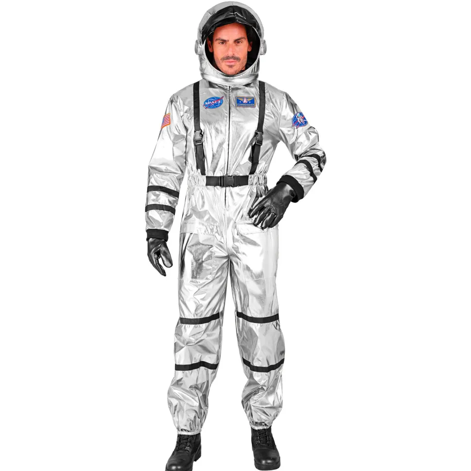 NEU Herren-Kostüm Astronauten-Overall, inkl. Helm, Gr. S