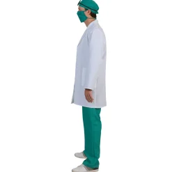 NEU Herren-Kostüm Doktor Danny, Doktorkittel, weiß, Gr. 44-46
