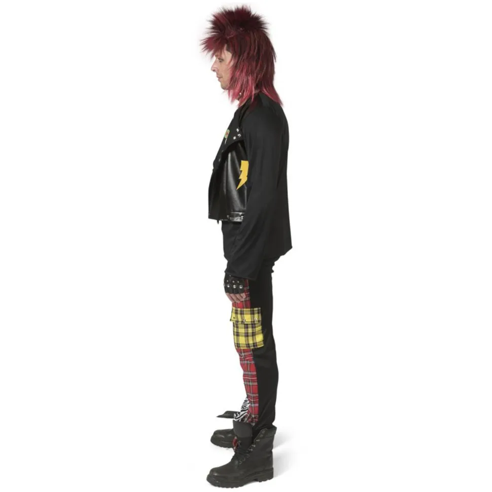 NEU Herren-Kostüm Punk Patrick, 3-teilig, Größe 48-50