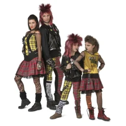 NEU Herren-Kostüm Punk Patrick, 3-teilig, Größe 48-50