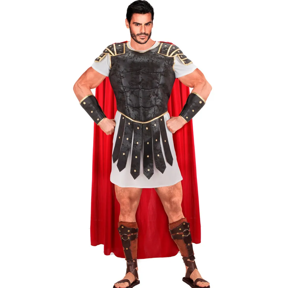 NEU Herren-Kostüm römischer Centurio, Tunika mit Rüstung, Umhang und Armschoner, Gr. S