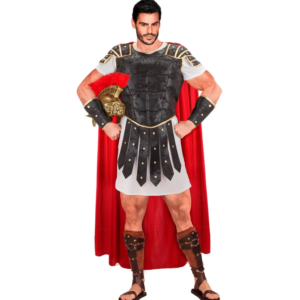 NEU Herren-Kostüm römischer Centurio, Tunika mit Rüstung, Umhang und Armschoner, Gr. S
