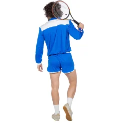 NEU Herren-Kostüm Tennis-Spieler, Jacke und kurze Hose, Gr. 48