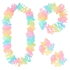 NEU Hula-Ketten-Set Pastel-bunt, 4-teilig