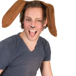 NEU Hundeohren / Hasenohren mit Haarreif, braun
