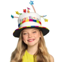 NEU Hut Geburtstag für Kinder, Torten-Hut Happy Birthday