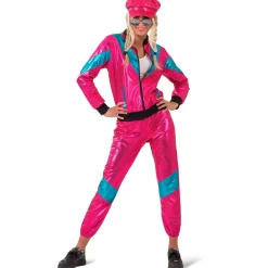 NEU Jogging-Anzug Patsy, Pink-Blau-Metallic, Größe 36-38