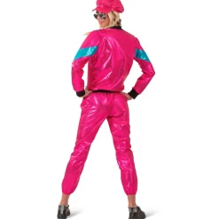 NEU Jogging-Anzug Patsy, Pink-Blau-Metallic, Größe 36-38