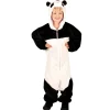NEU Kinder-Kostüm Panda aus dickem Plüsch, Overall, Gr. 80-86