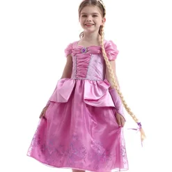 NEU Kinder-Kostüm pinke Prinzessin, Prinzessinnenkleid, Größe 104