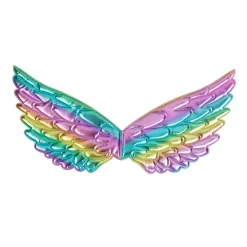 NEU Kinder-Kostüm-Zubehör Engelsflügel, 43x22cm, mehrfarbig