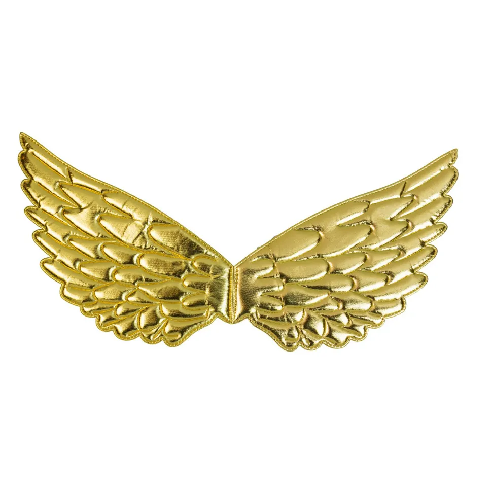 NEU Kinder-Kostüm-Zubehör Engelsflügel, 43x22cm, gold