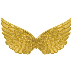 NEU Kinder-Kostüm-Zubehör Engelsflügel, 57x26cm, gold
