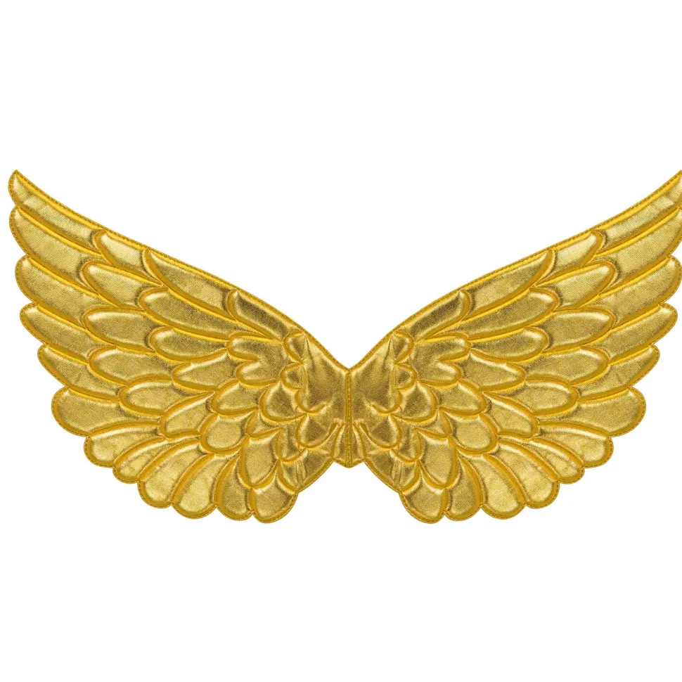 NEU Kinder-Kostüm-Zubehör Engelsflügel, 57x26cm, gold