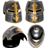 NEU Kinder-Ritter-Helm mit klappbarem Visier