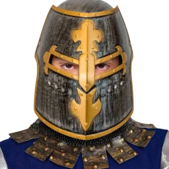 NEU Kinder-Ritter-Helm mit klappbarem Visier