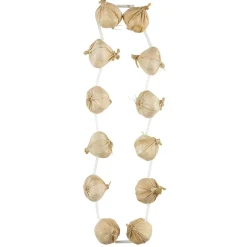 NEU Knoblauchkette für Vampirjäger, Franzosen & Co., Länge: ca. 48 cm