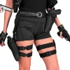 NEU Kostüm-Zubehör Pistolen-Holster fürs Bein, schwarz
