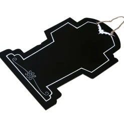 NEU Kreidetafel Sargdeckel/Grabstein, 40x27cm, sortiere Modelle, 1Stk.