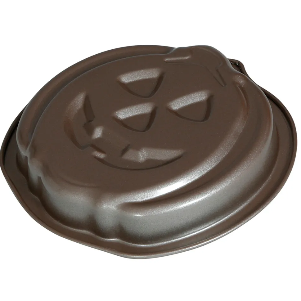 NEU Kuchen- oder Keksform Halloween Kürbis, ca 14cm, aus Metall