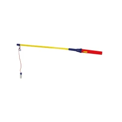 NEU Laternenstab Elektrisch, 40 cm rot/gelb/blau