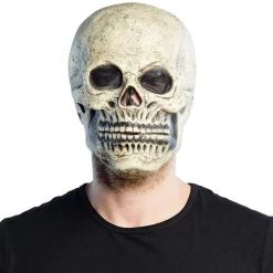 NEU Latex-Komplettmaske Totenkopf