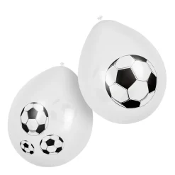 NEU Latex-Luftballons Fußball, ca. 25cm, 6 Stück