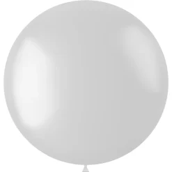 NEU Latex-Luftballon XXL matt, 80cm, weiß, Riesenballon