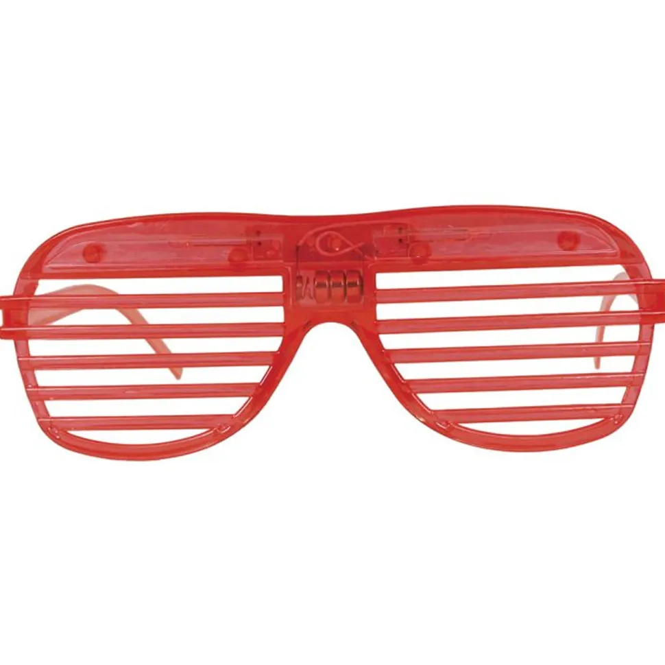NEU LED Gitter-Brille, leuchtend, sortierte Farben