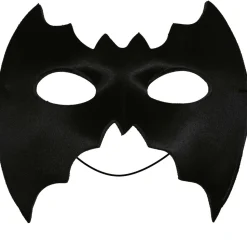 NEU Maske Fledermaus aus Hartschaum, schwarz