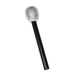 NEU Mikrophon, silber-schwarz