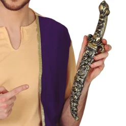 NEU Orientalischer Dolch mit Scheide, ca. 40cm, aus Kunststoff