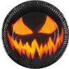 NEU Papp-Teller Hallween Kürbis, ca. 23cm, 10 Stück