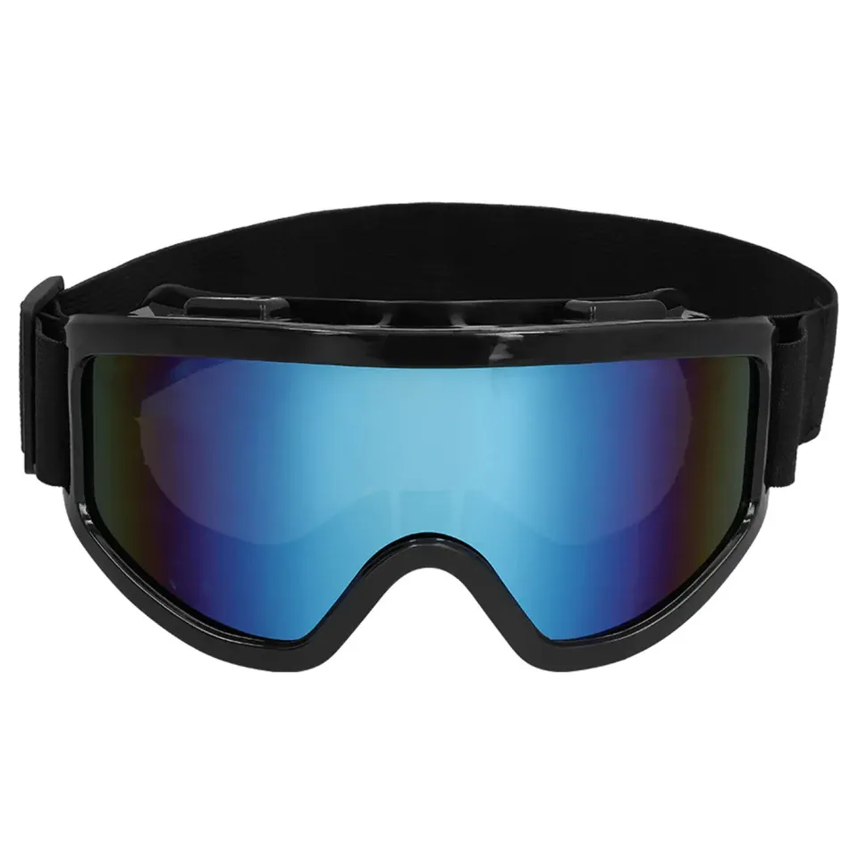 NEU Party-Skibrille, größenverstellbar, schwarz