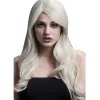 NEU Perücke Damen Nicole Langhaar, Wellig m. Seitenscheitel, Premium-Qualität, blond