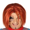 NEU Perücke Mörder-Puppe, rot