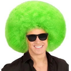 NEU Perücke Riesenafro, grün