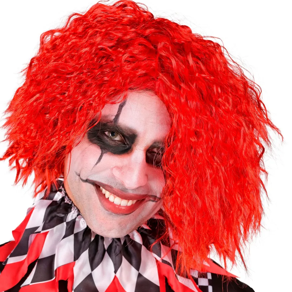 NEU Perücke roter Killer-Clown