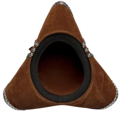 NEU Piratenhut Alistair in Lederoptik, braun