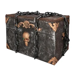 NEU Piraten-Schatztruhe, 50 x 30 x 30cm, mit Licht, Sound und Bewegung