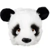 NEU Plüsch-Halbmaske Panda, schwarz-weiß