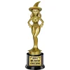 NEU Pokal / Trophäe Bestes Halloween Kostüm Hexe, ca. 22cm