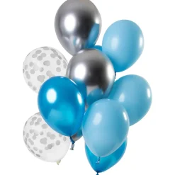 NEU Premium-Latex-Luftballons Aquamarine, 33cm, 12 Stk.