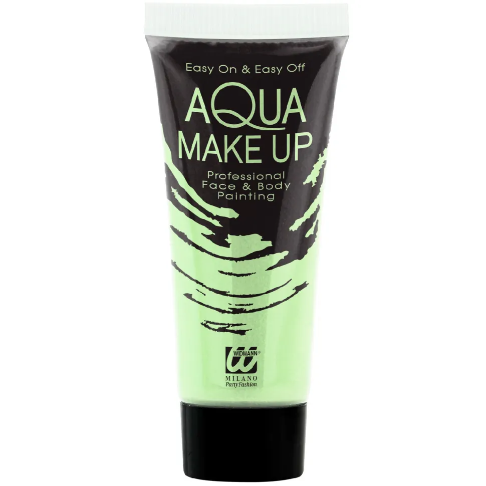 NEU Profi-Aqua-Schminke auf Wasserbasis, Glow in the Dark, leuchtet Dunkeln, 30 ml