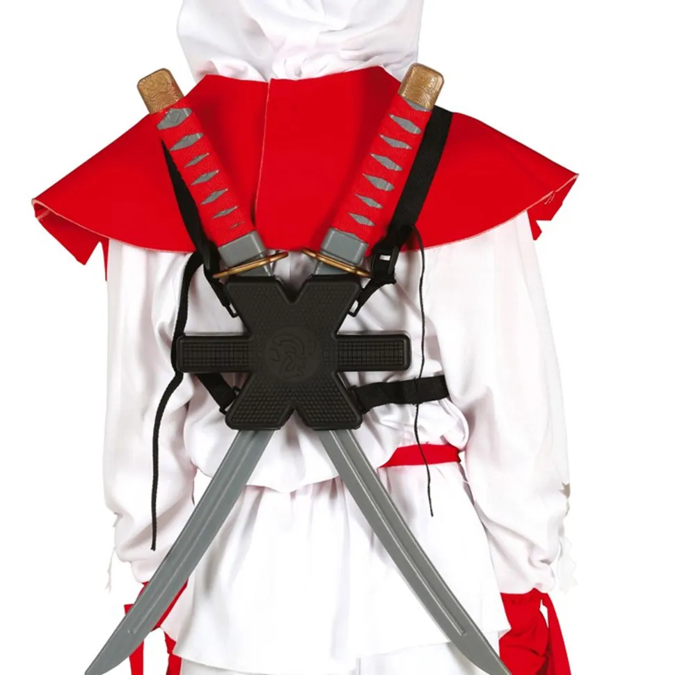 NEU 2 Samurai Schwerter mit Rückenhalterung