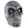 NEU Schädel / Totenkopf mit leuchtenden Augen und Sound, 32 cm