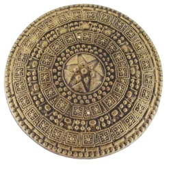 NEU Schild Römer, rund, gold verziert, 45 cm