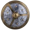 NEU Schild, rund, silber / gold, ca. 60 cm