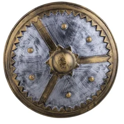 NEU Schild, rund, silber / gold, ca. 60 cm